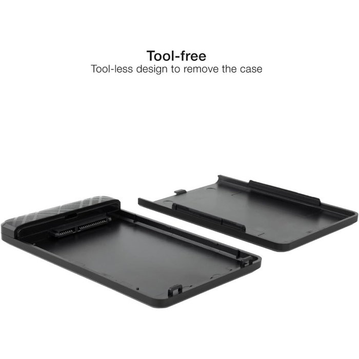 Tooq Caja Externa para HDD/SSD 2.5'' SATA USB 3.1 Gen 1 TQE-2500B Negro Tooq Caja Externa para HDD/SSD 2.5'' SATA USB 3.1 Gen 1 TQE-2500B Negro